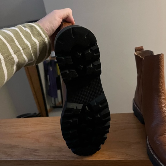 Madewell Lugsole Brown Chelsea Boot Size 9 - Picture 5 of 7